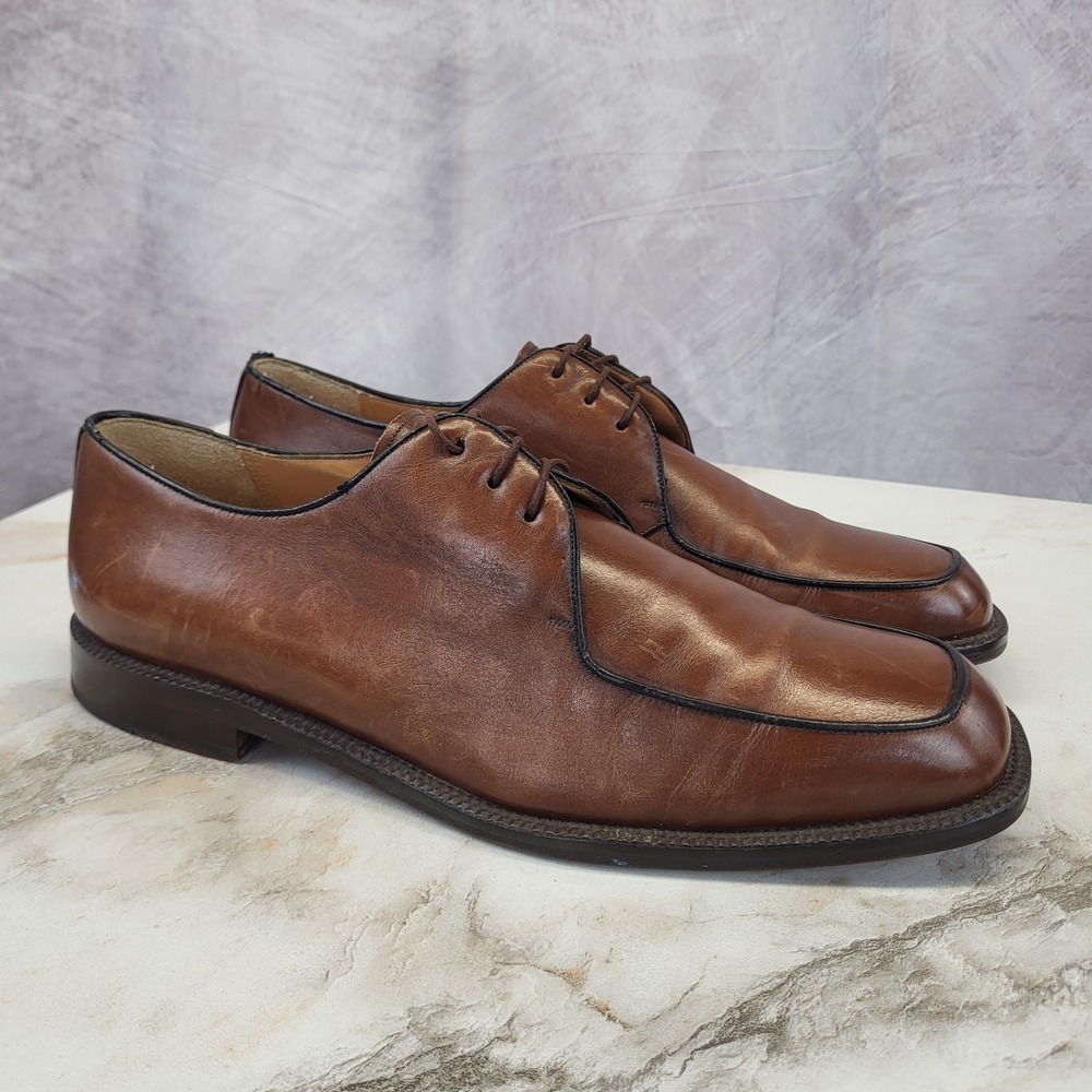 Mezlan FARINA Apron Toe Oxfords Men's Size 11.5 M Brown